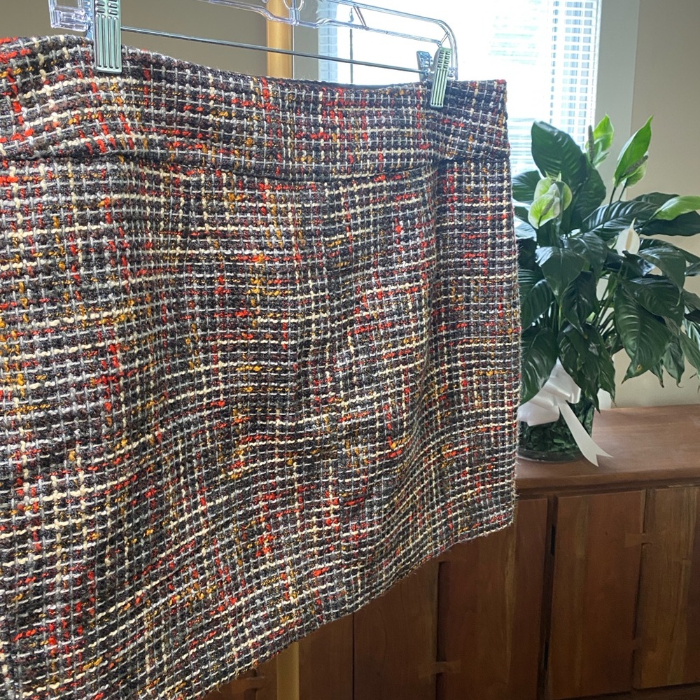 The Limited Multicolor Tweed Mini Skirt